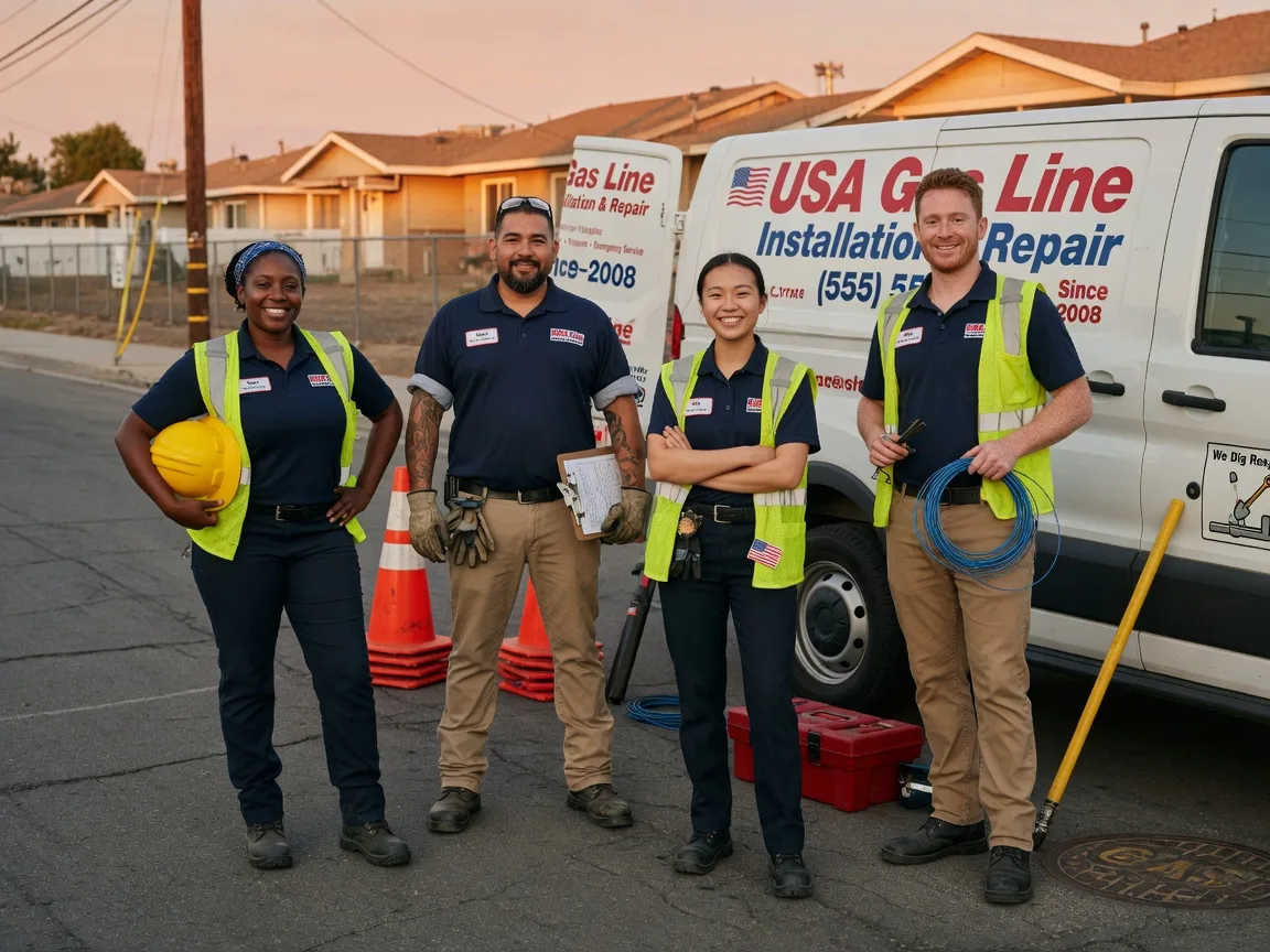 Gas Line Installation company in Westphalia, IN